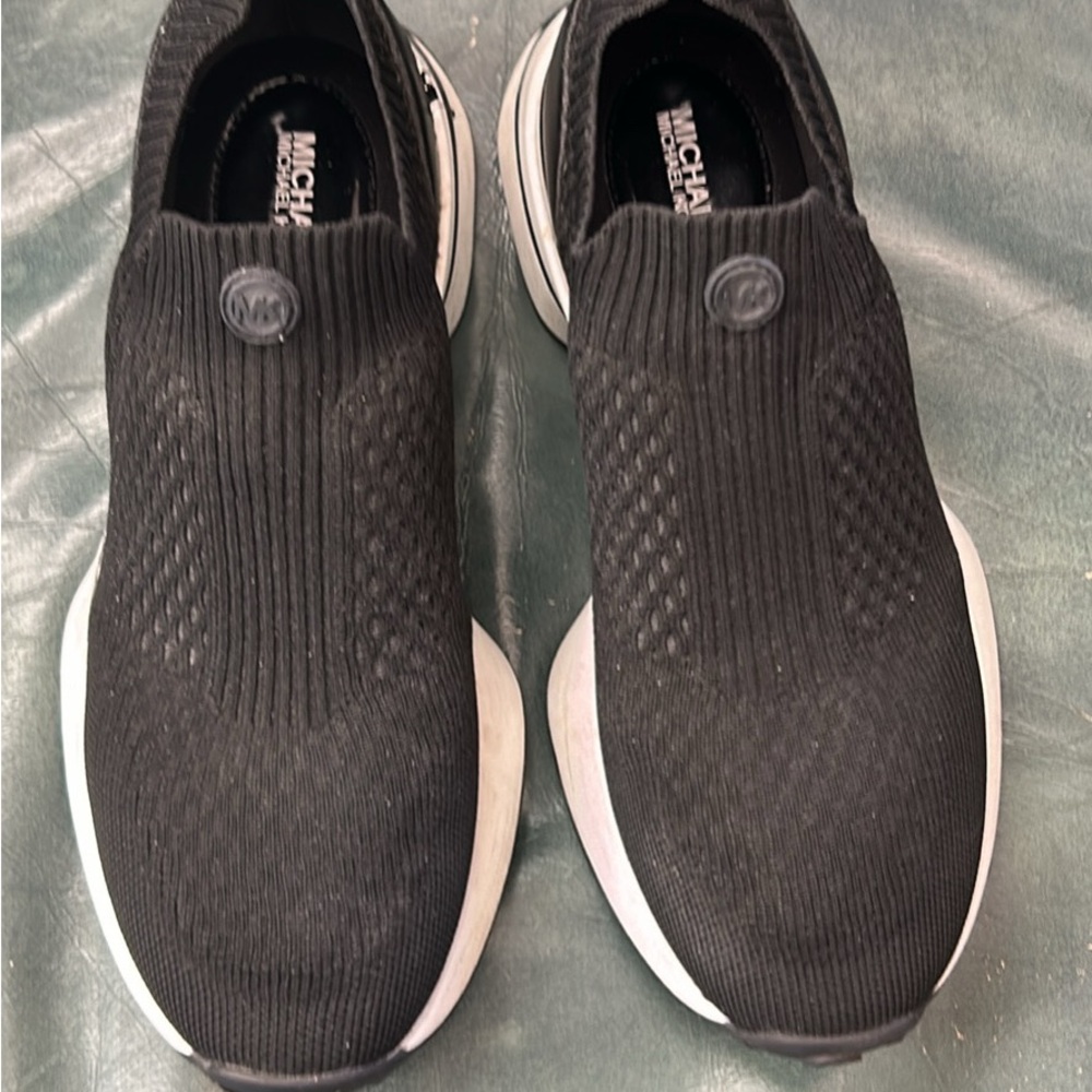 MICHAEL Michael Kors Black Knit Women's Sneakers